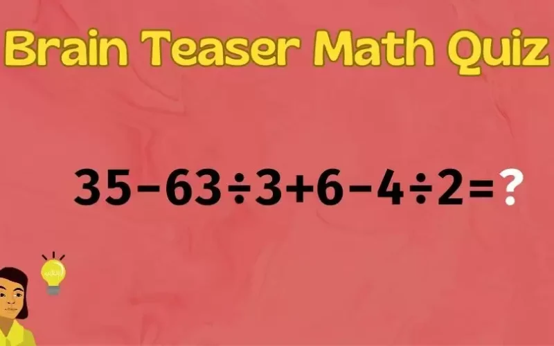 «لعباقرة الرياضة».. هل يمكنك إيجاد ناتج هذه المعادلة خلال 30 ثانية بدون آله حاسبة؟