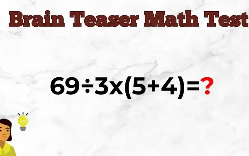 بدون ما تستخدم آله حاسبة.. هل يمكنك حل هذه المعادلة الرياضية في 30 ثانية فقط؟