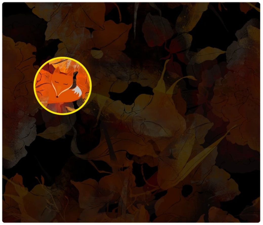 find the fox in autumn leaves solution